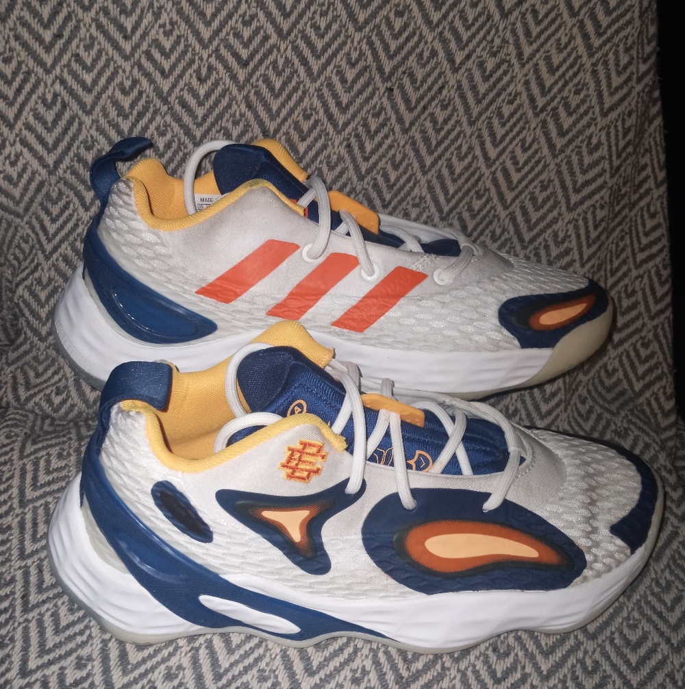 Adidas x Eric Emanuel Exhibit A "Victory Blue" Basketball Shoes Men’s Sz7wmns8.5
